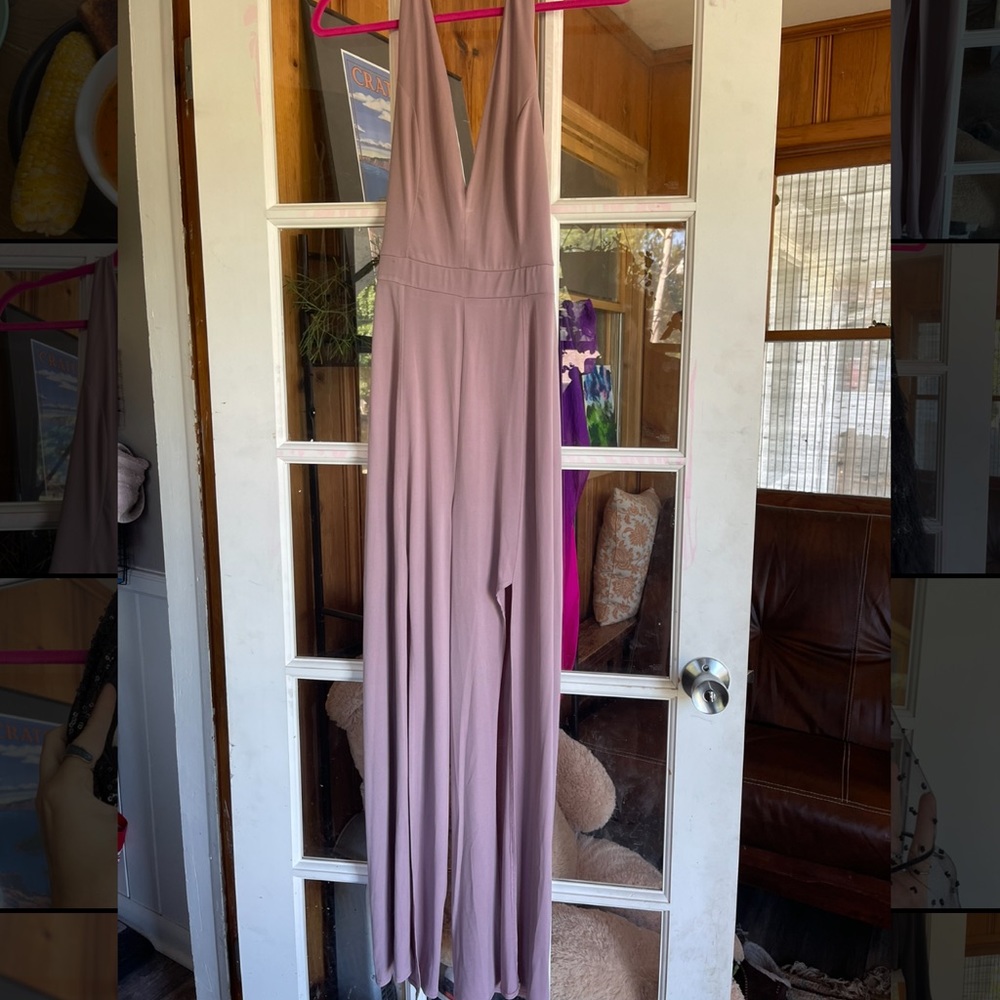 Lavender jumpsuit